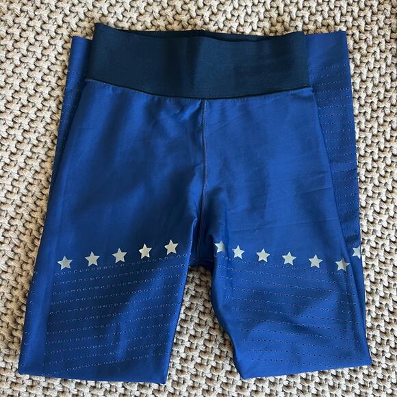 Ultracor high waisted navy leggings stars size S - Picture 5 of 10